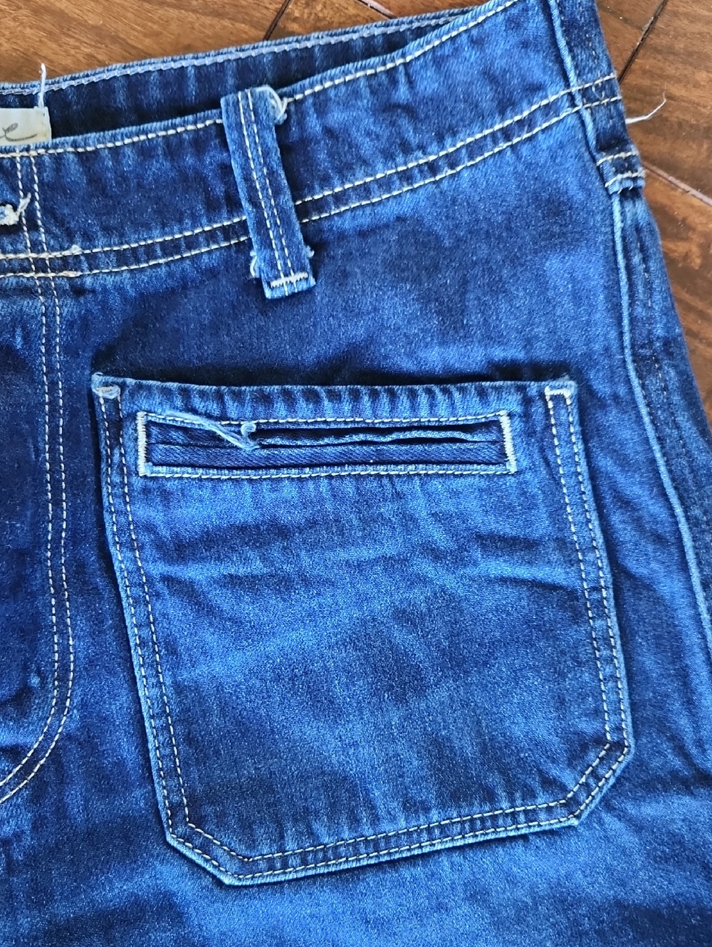 We The Free Button Fly Wide Leg Jeans Size 28 - Picture 5 of 14